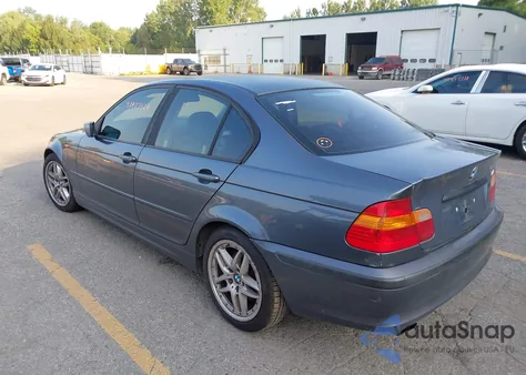 2003 BMW 325 I z USA, uszkodzony, nr VIN WBAEV33463KL87456
